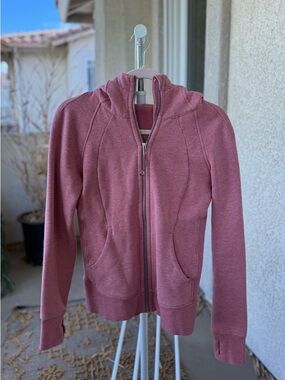 Lululemon Dusty Rose Zip-Up Hoodie